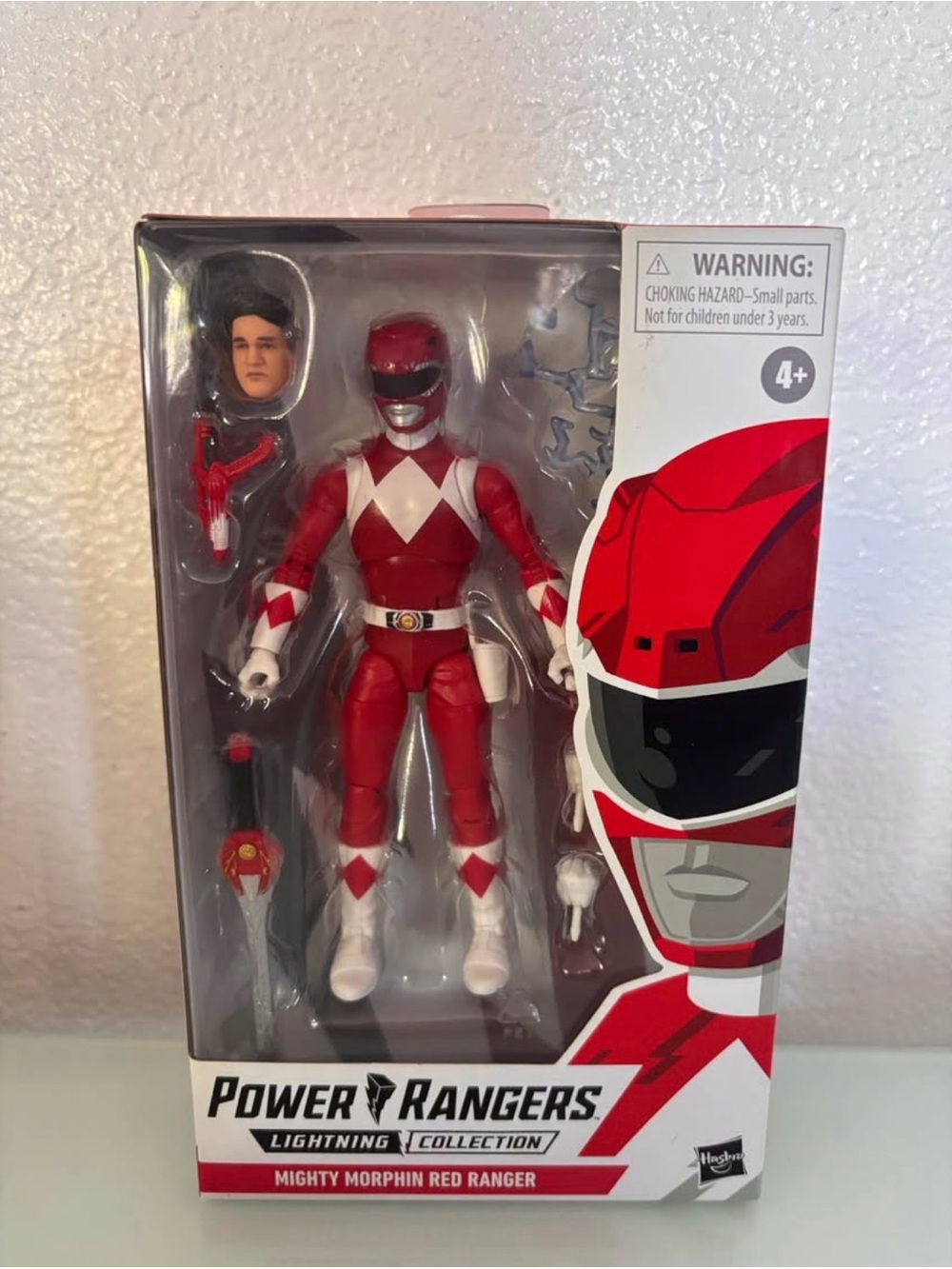 Power Rangers Lightning Collection Mighty Morphin Red Ranger Hasbro
